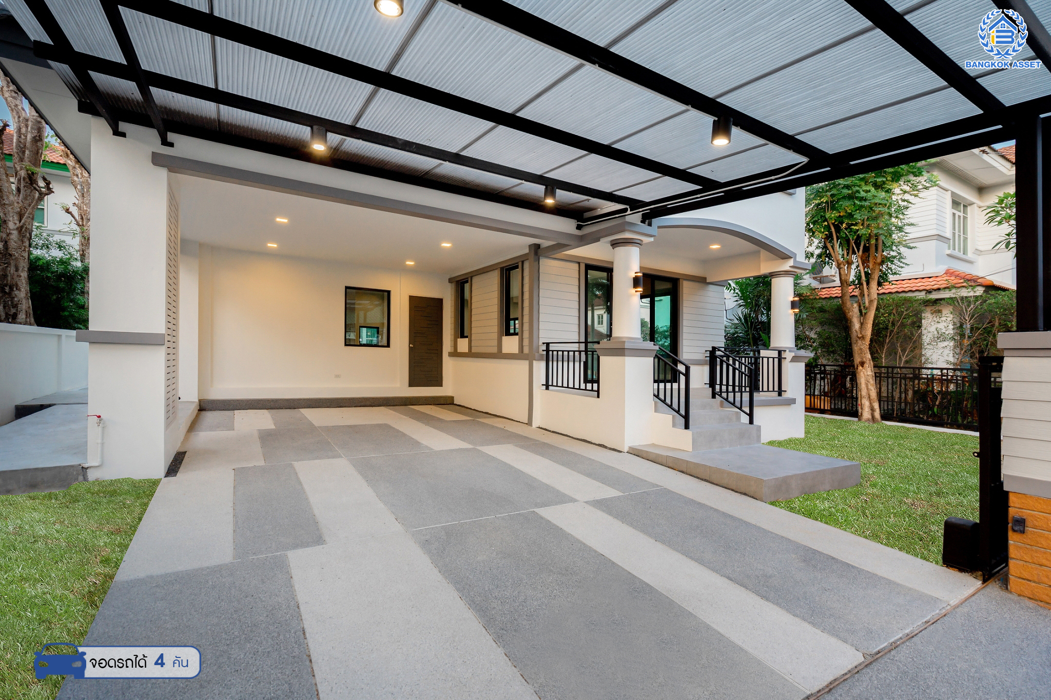 บ้านมือสองตกแต่งใหม่ ม.มัณฑนา วัชรพล-รามอินทรา1 เนื้อที่ 71.5 ตร.ว. ฟังก์ชัน 3 ห้องนอน 3 ห้องน้ำ จอดรถได้ 4 คัน พร้อม Living Room กว้างขวาง บนทำเลใจกลางเมือง! เชื่อมต่อทั้งถนนเกษตร-นวมินทร์, ลาดพร้าว, รัชโยธินฯ ใกล้ทางด่วนรามอินทรา และรถไฟฟ้าสายสีน้ำตาล "สถานีโรงเรียนสตรีวิทยา2